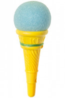 afschietijsco kunststof/foam 12 cm blauw/geel