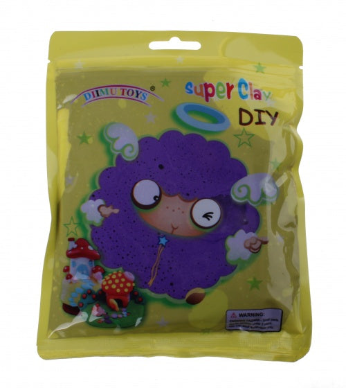 air clay 60 gram donkerpaars