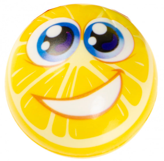 anti-stressbal Citroen junior 6,5 cm foam geel