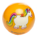 Anti-stressbal eenhoorn 5,5 cm oranje