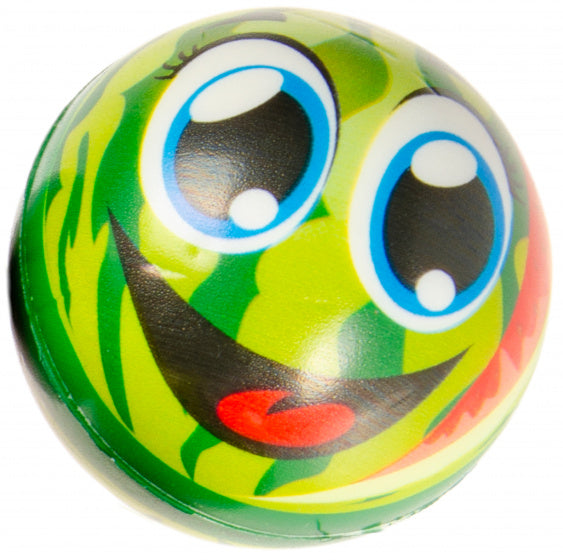 anti-stressbal Watermeloen junior 6,5 cm foam groen