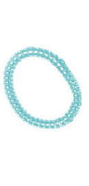 armband meisjes 5 cm aqua