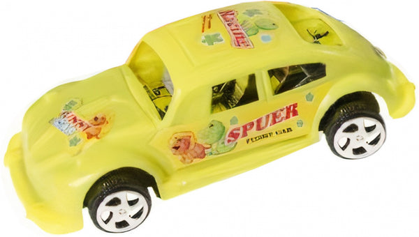 auto Toon Car junior 5,5 cm geel