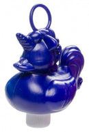 badeend Eenhoorn junior 15 cm donkerblauw