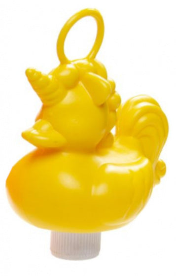 badeend Eenhoorn junior 15 cm geel