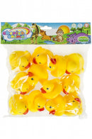 badeendjes 12 stuks 5,5 cm geel