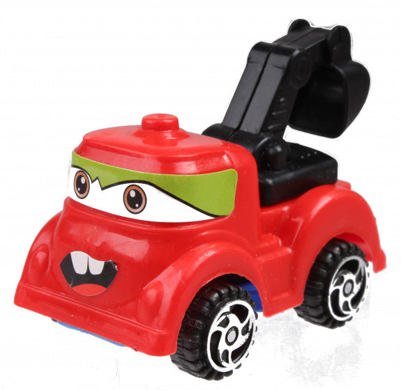 graafmachine jongens 6 cm rood