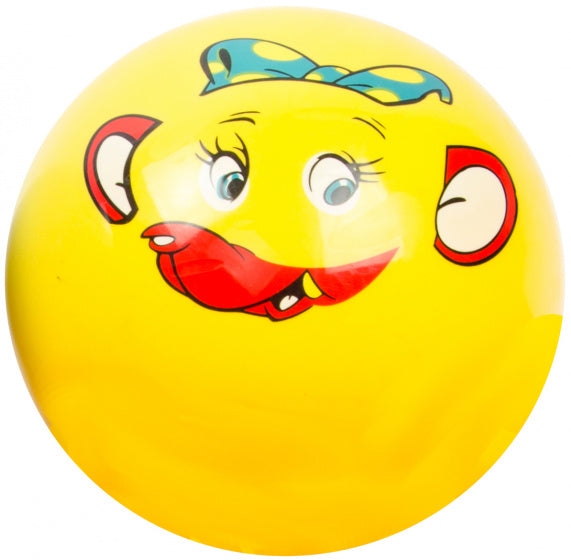 bal Dier junior 23 cm geel