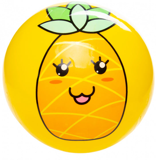 bal Kawaii junior 23 cm PVC geel