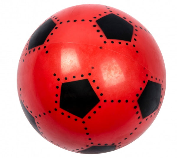 voetbal soft junior 16 cm rood