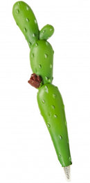 Balpen cactus groen bloem 16 cm