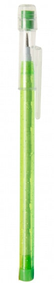 vulpotlood glitter groen 14 cm