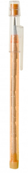 vulpotlood glitter oranje 14 cm