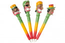 balpen Rasta junior 16 cm groen/geel/rood