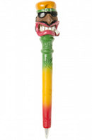 balpen Rasta junior 16 cm groen/geel/rood