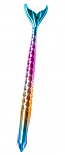 balpen zeemeerminnen metallic oranje/roze