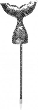 balpen zeemeerminnenstaart zilver