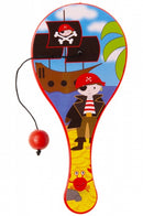batje met bal piraten 12 cm rood