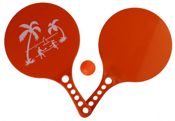 beachball-set Beach Fun 3-delig rood