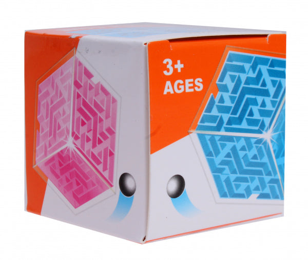 behendigheidsspel 3D-kubus junior 5 x 5 cm