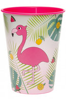 beker flamingo 260 ml roze