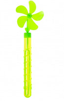 bellenblaas met windmolen 28 cm groen