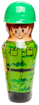 bellenblaas Soldaat 15 cm groen