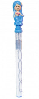 bellenblaas zeemeermin 38 cm blauw