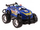 bigwheel politieauto 13 cm blauw