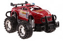 bigwheel politieauto 13 cm rood