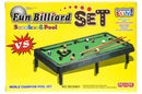 biljartspel Snooker & Pool 22,5 x 15,5 cm 6-delig