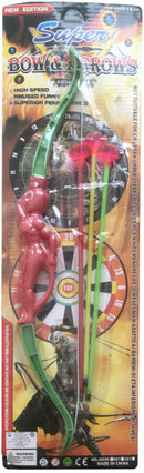 boog met pijlen 52 cm groen/rood