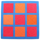 boter, kaas en eieren 15,5 x 15,5 cm blauw