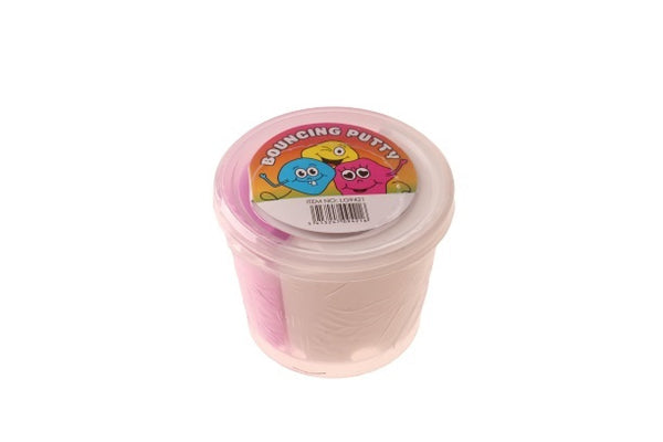 Bouncing Putty kneeddeeg paars wit 7 x 6 cm