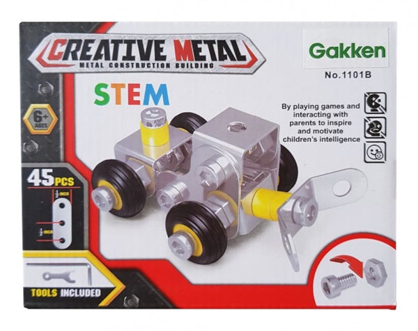 bouwpakket Creative Metal 5,7 cm 45-delig sneeuwschuiver