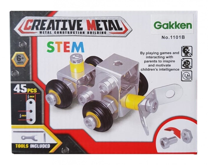 bouwpakket Creative Metal 5,7 cm 45-delig sneeuwschuiver
