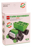 bouwpakket vrachtwagen 9 x 10 cm 21-delig groen