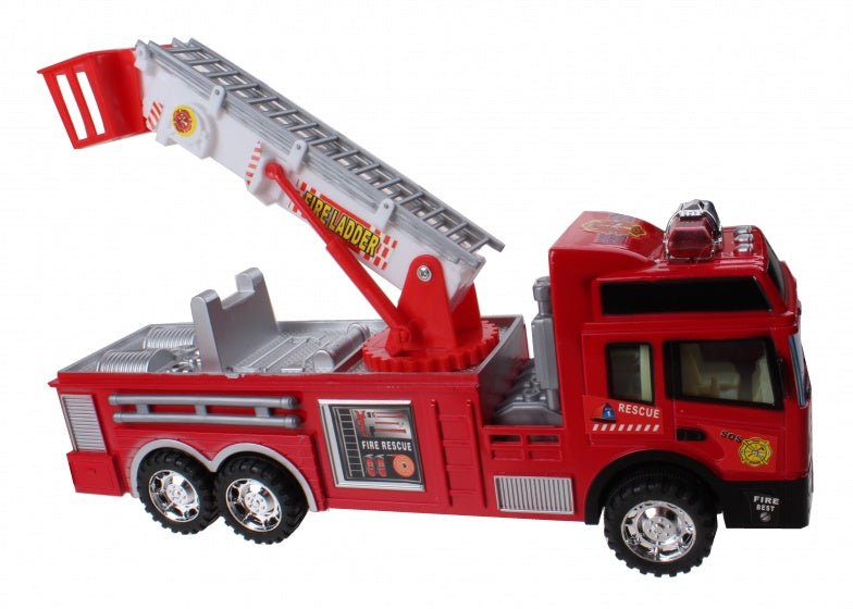 brandweerwagen rood 30 cm