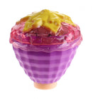 cupcake prinses 10 cm druif