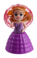 cupcake prinses 10 cm druif