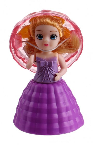 cupcake prinses 10 cm druif