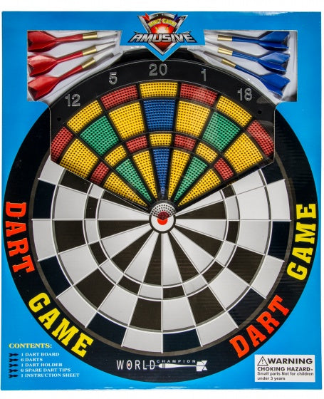 Safety kinderdartbord 40cm+6 darts 5116