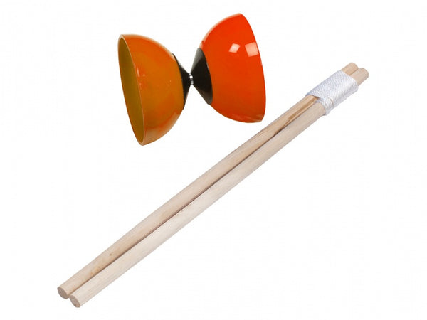 diabolo large 12 cm oranje