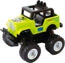 die-cast truck opwindmechanisme 7 cm groen