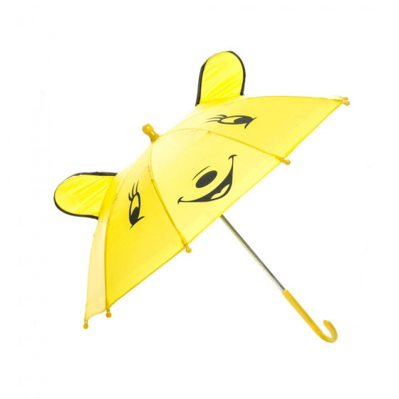 kinderparaplu junior 50 cm polyester geel