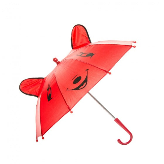 kinderparaplu junior 50 cm polyester rood