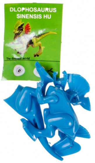 dinopuzzel jongens 5 x 6 cm blauw 3-delig