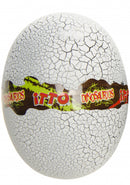 dinosaurus-ei met slijm junior 5,7 cm wit