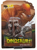 dinosaurus 8x5 cm bruin