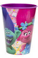 drinkbeker Trolls 260 ml roze